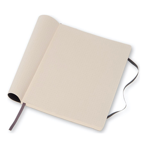 Notebook bullet journal 19 x 25cm | black | Moleskine XL soft cover 313091 - 3