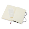 Notebook lined 13 x 21cm | black | Moleskine L soft cover 313074 - 3