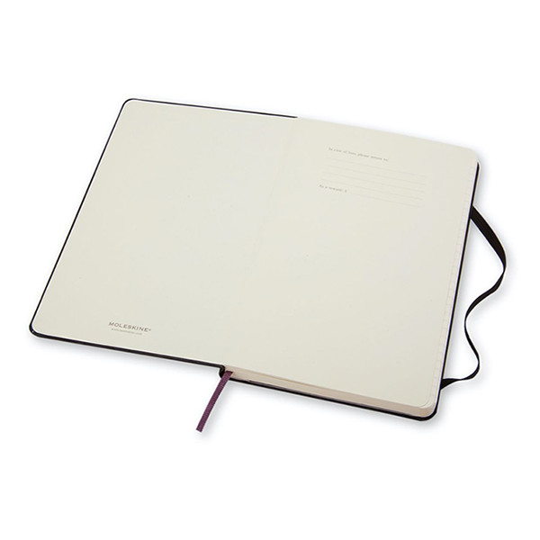 Notebook lined 13 x 21cm | black | Moleskine pocket hard cover 313073 - 2