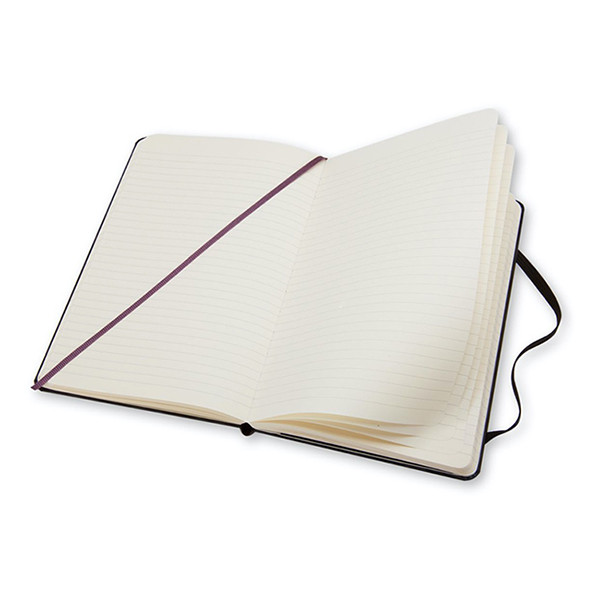 Notebook lined 13 x 21cm | black | Moleskine pocket hard cover 313073 - 3