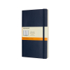 Notebook lined 13 x 21cm | blue | Moleskine L soft cover 313078 - 1