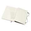Notebook lined 19 x 25cm | black | Moleskine XL soft cover 313080 - 4