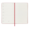 Weekly 18 month diary 204/2025 | red | Moleskine L hardcover 313224 - 2