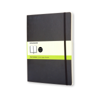 Moleskine black XL blank soft cover notebook IMQP623 313066
