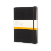 Moleskine black XL lined hard cover notebook IMQP090 313079