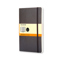 Moleskine black large lined soft cover notebook IMQP616 313074