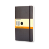 Moleskine black large lined soft cover notebook