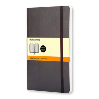 Moleskine black lined soft cover pocket notebook IMQP611 313068
