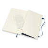 Moleskine blue large blank soft cover notebook IMQP618B20 313064 - 4