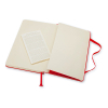 Moleskine red large lined hard cover notebook IMQP060R 313075 - 4