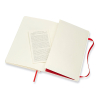 Moleskine red large lined soft cover notebook IMQP616F2 313076 - 4