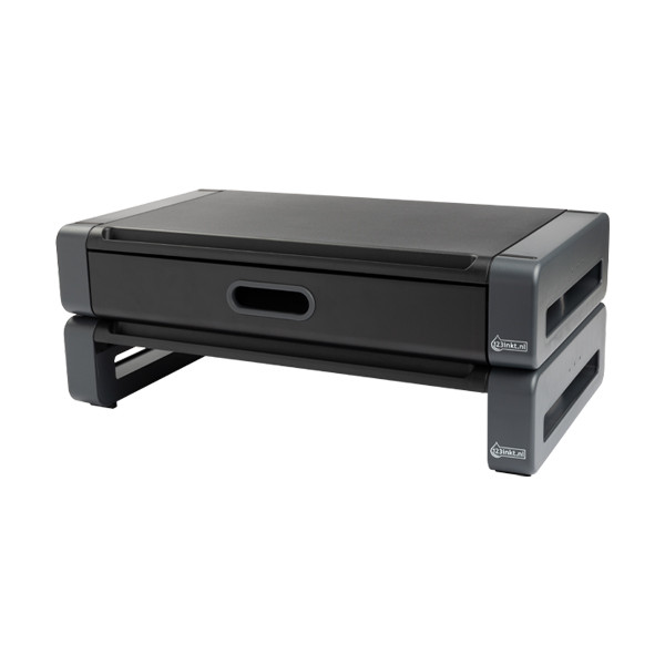 Monitor stand | black/grey | 123ink 302203 - 2