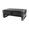 Monitor stand | black/grey | 123ink 302203 - 2