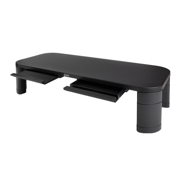 Monitor stand extra wide | black | 123ink 302236 - 2