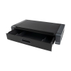 Monitor stand with drawer | black/grey | 123ink 302202 - 2