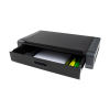 Monitor stand with drawer | black/grey | 123ink 302202 - 3