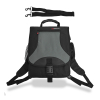 Monolith 2399 black/grey nylon laptop backpack, 15.6 inch 2000002399 068502 - 2