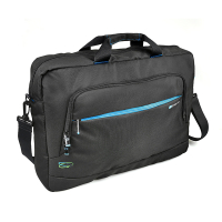 Monolith 3316 Blue Line black/blue laptop bag, 17 inch 2000003316 068515