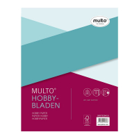 Multo A4 hobby sheets 140 grams, 23 rings (20-sheets) 205693