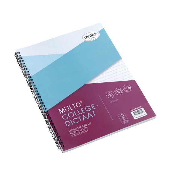 Notepad lecture block A4 | Multo | 80 sheets 205683 - 1
