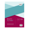 Plastic tabs A-Z (20 grey tabs) | A4, 23-hole | Multo | 20-pack 205697 - 1