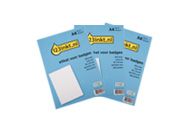 Name badge labels | 75 x 37mm | 123ink 280-pack x3