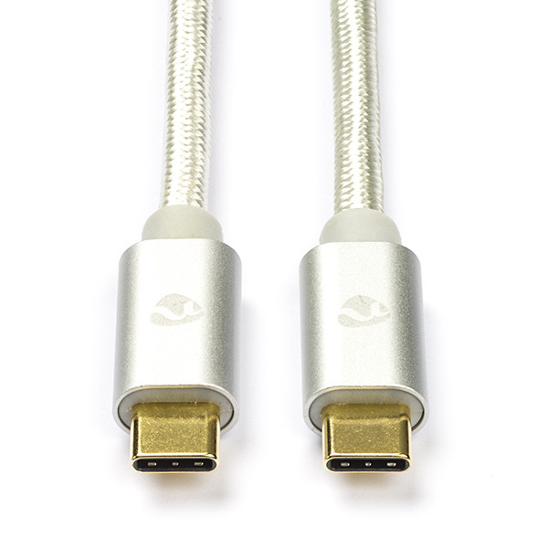 Nedis Apple iPhone USB-C to USB-C 3.1 white charging cable, 1 metre CCTB64750AL10 M010214034 - 