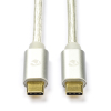 Nedis Apple iPhone USB-C to USB-C 3.1 white charging cable, 1 metre CCTB64750AL10 M010214034