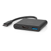 Nedis USB-C, USB-A, HMDI black docking station, 0.1m K010214335 - 4