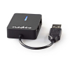 Nedis USB 2.0 compact hub (4 ports) UHUBU2410BK K030200022 - 3