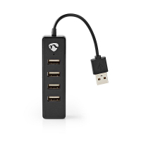 Nedis USB 2.0 hub (4 ports) UHUBU2420BK K120200058