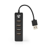 Nedis USB 2.0 hub (4 ports) UHUBU2420BK K120200058 - 1
