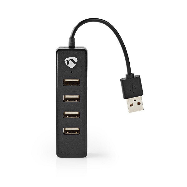 USB hub (4 ports, USB 2.0) | Nedis K120200058 - 1