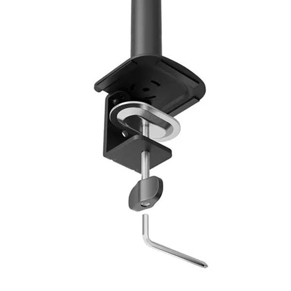 Neomounts Nero Quick Fix black monitor arm for 1 monitor (with clamp and desk grommet) 204015 - 4
