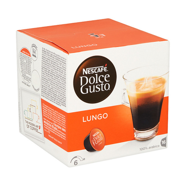 Nescafe Dolce Gusto Lungo coffee capsules (16-pack) 423153 - 1