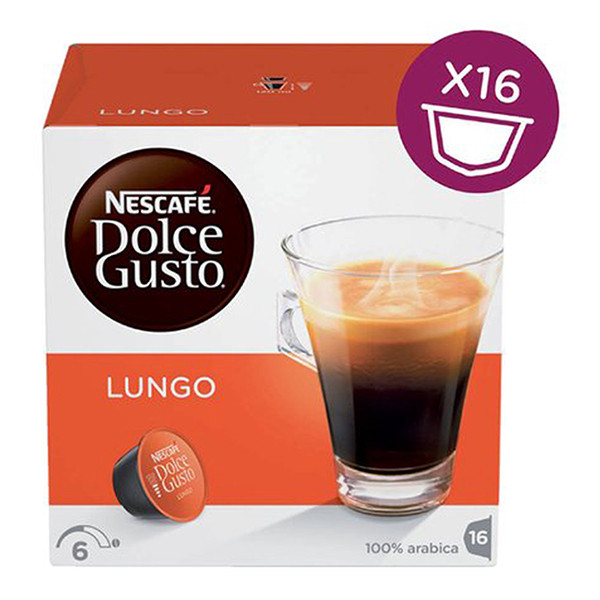 Nescafe Dolce Gusto Lungo coffee capsules (16-pack) 423153 - 3
