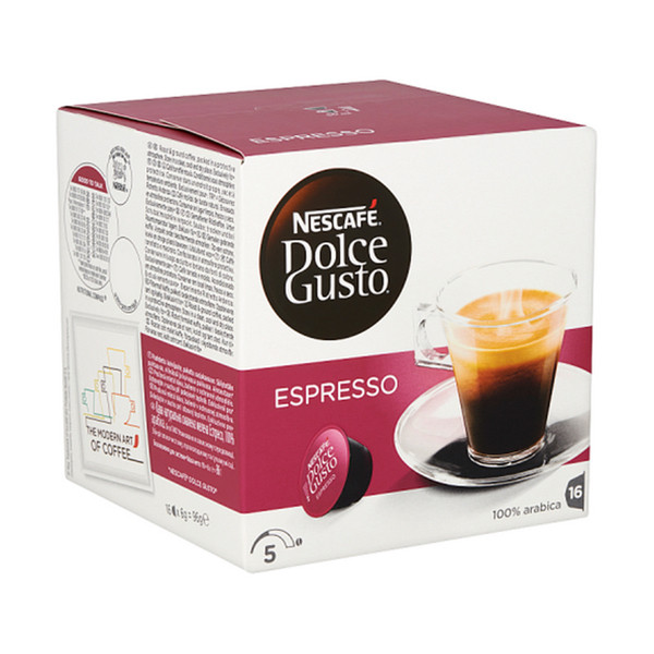 Nescafe Dolce Gusto espresso capsules (16-pack) 423156 - 1