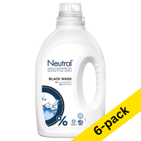 Liquid detergent 1L (20 washes) | Neutral Black | 6-pack