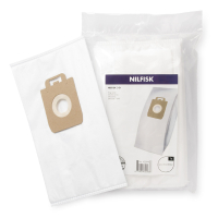 Nilfisk 107412688 microfibre vacuum cleaner bags | 123ink version | 10 bags + 1 filter SNI01001