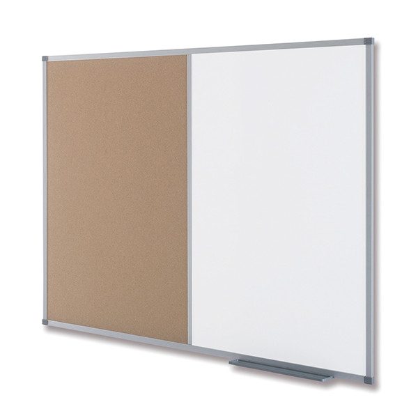 Nobo Classic duobord whiteboard/cork board, 90cm x 60cm 247233 - 2