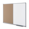 Nobo Classic duobord whiteboard/cork board, 90cm x 60cm 247233 - 2