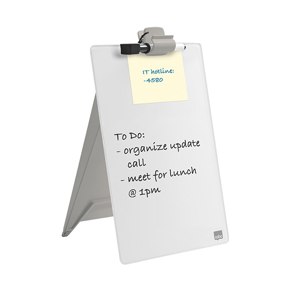 Desk Flipchart (glass) | Nobo Mini 208191 - 3