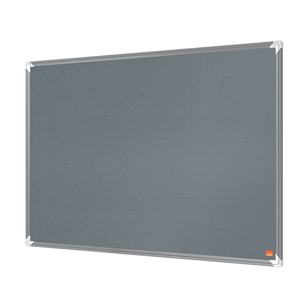 Felt notice board | Nobo Premium Plus | grey | 90cm x 60cm 247413 - 2