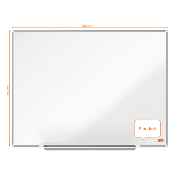 Nobo Impression Pro whiteboard magnetic lacquered steel, 600mm x 450mm 1915401 247388 - 1