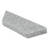 Magnetic whiteboard felt eraser REFILL | Nobo | 10-pack 247519 - 1