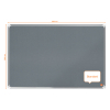 Nobo Premium Plus grey felt notice board, 90cm x 60cm