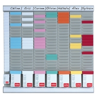 T-card panel planning kit 48 x 48cm | Nobo 247021
