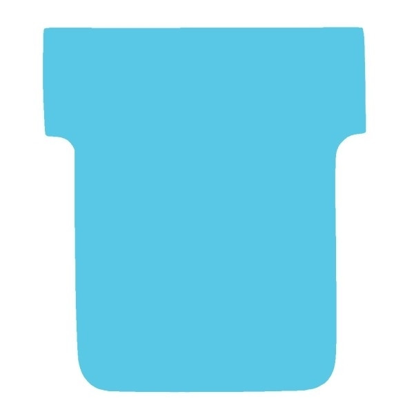 T-cards printable size 2 | blue | Nobo | 180-pack 247069 - 1