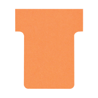 T-cards size 1.5 | orange | Nobo | 100-pack 247034