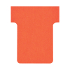 T-cards size 1.5 | red | Nobo | 100-pack 247030 - 1